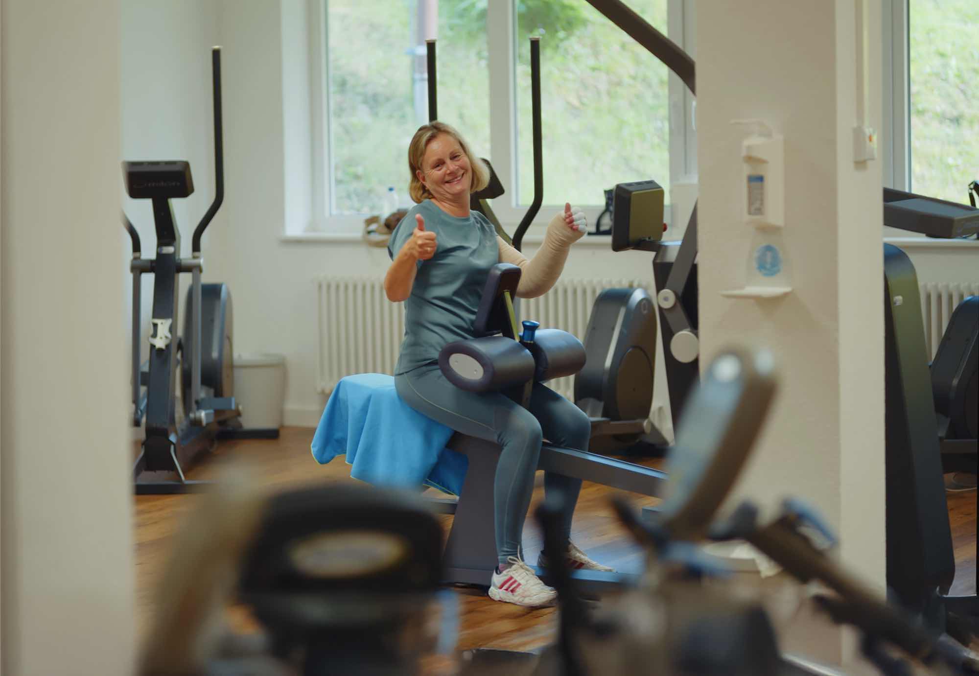 Bewegung im Alltag in der Földiklinik