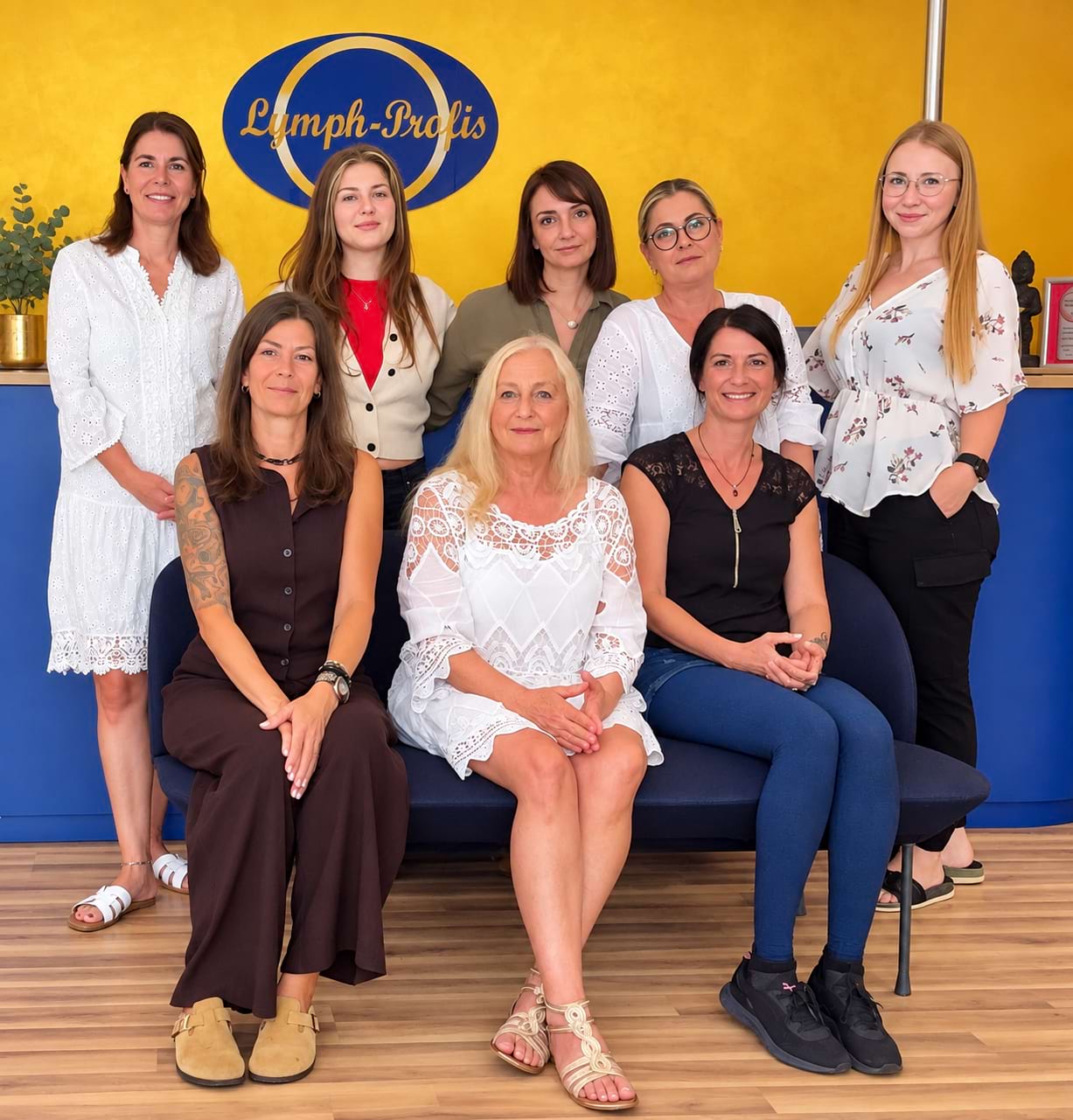 Das Team der Lymph-Profis Ettlingen