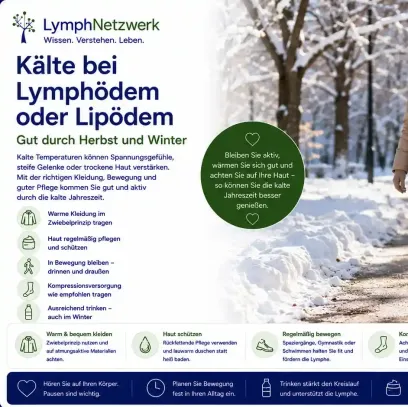 Kälte bei Lymphödem oder Lipödem