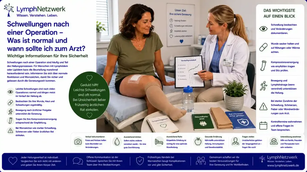 Diabetes und Lymphödem oder Lipödem