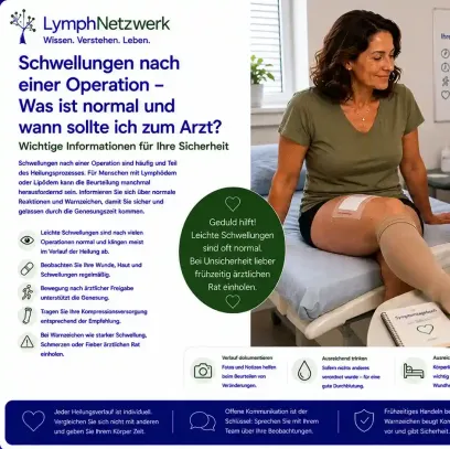 Schwellungen nach einer Operation