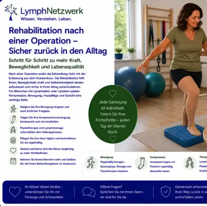 Rehabilitation nach einer Operation