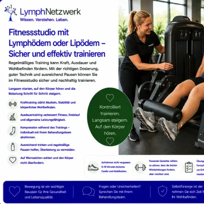 Fitnessstudio-Lymphoedem-Lipoedem