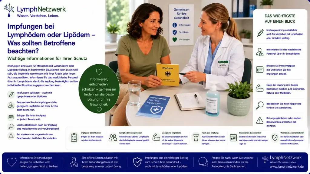 Diabetes und Lymphödem oder Lipödem