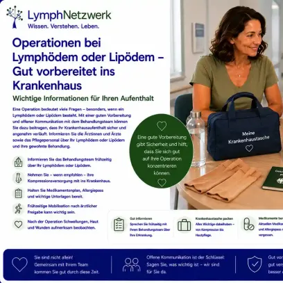 Operationen bei Lymphödem oder Lipödem