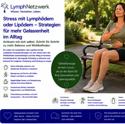 Stress mit Lymphödem oder Lipödem