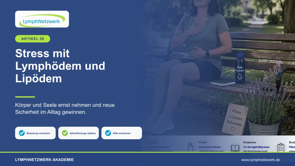 Stress mit Lymphödem oder Lipödem 