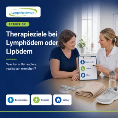 Therapieziele bei Lymphödem oder Lipödem