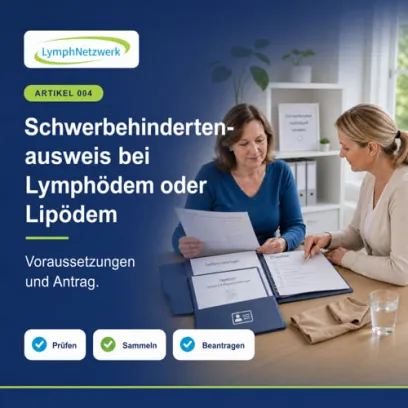 Schwerbehindertenausweis bei Lymphödem oder Lipödem