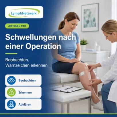 Schwellungen nach einer Operation