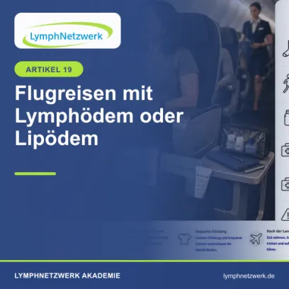 Flugreisen mit Lymphödem oder Lipödem