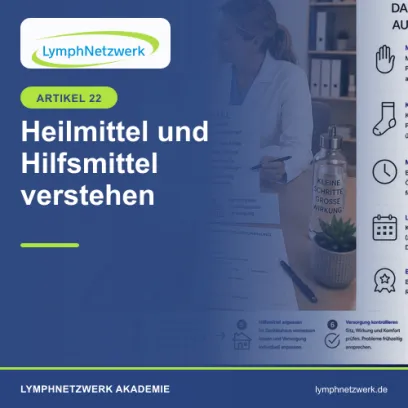 Heilmittel und Hilfsmittel bei Lymphödem oder Lipödem