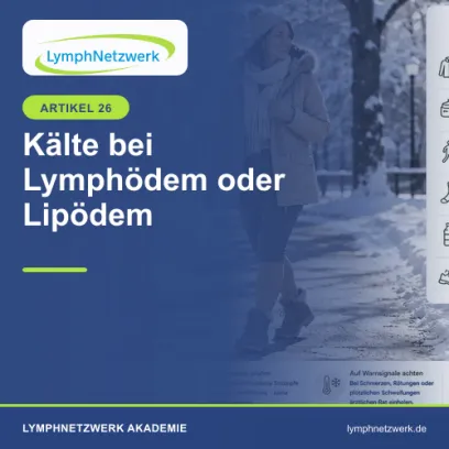 Kälte bei Lymphödem oder Lipödem