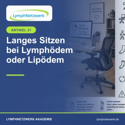 Langes Sitzen bei Lymphödem oder Lipödem