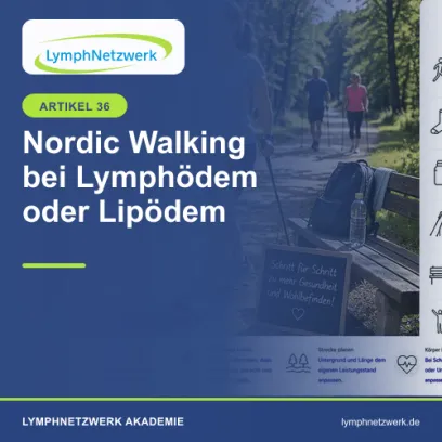 Nordic Walking mit Lymphödem oder Lipödem