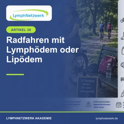 Radfahren mit Lymphödem oder Lipödem