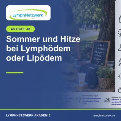 Sommer und Hitze bei Lymphödem oder Lipödem – Praktische Tipps für heiße Tage