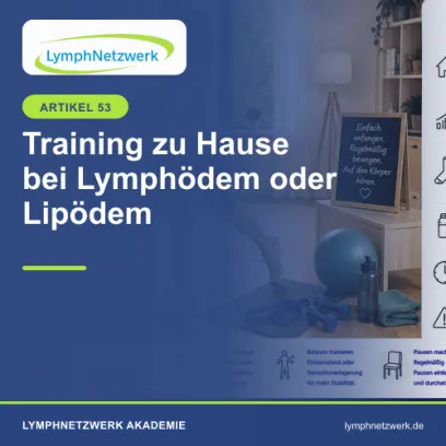 Training zu Hause bei Lymphödem oder Lipödem