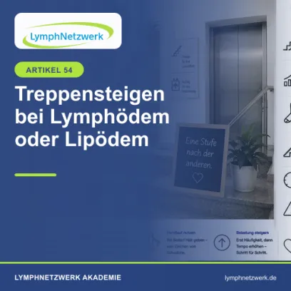 Treppensteigen bei Lymphödem oder Lipödem