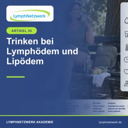 Trinken bei Lymphödem oder Lipödem
